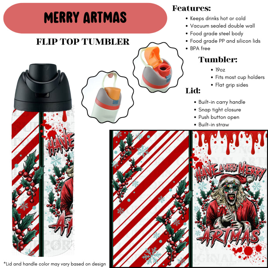 Preorder Custom Flip Top Tumblers - Closes 18 Sep - ETA mid Jan 2026 Tumbler