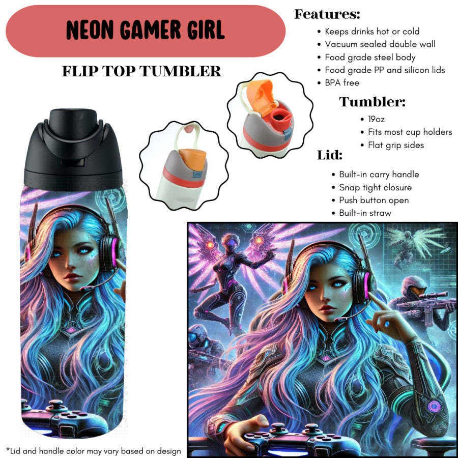 Preorder Custom Flip Top Tumblers - Closes 18 Sep - ETA mid Jan 2026 Tumbler