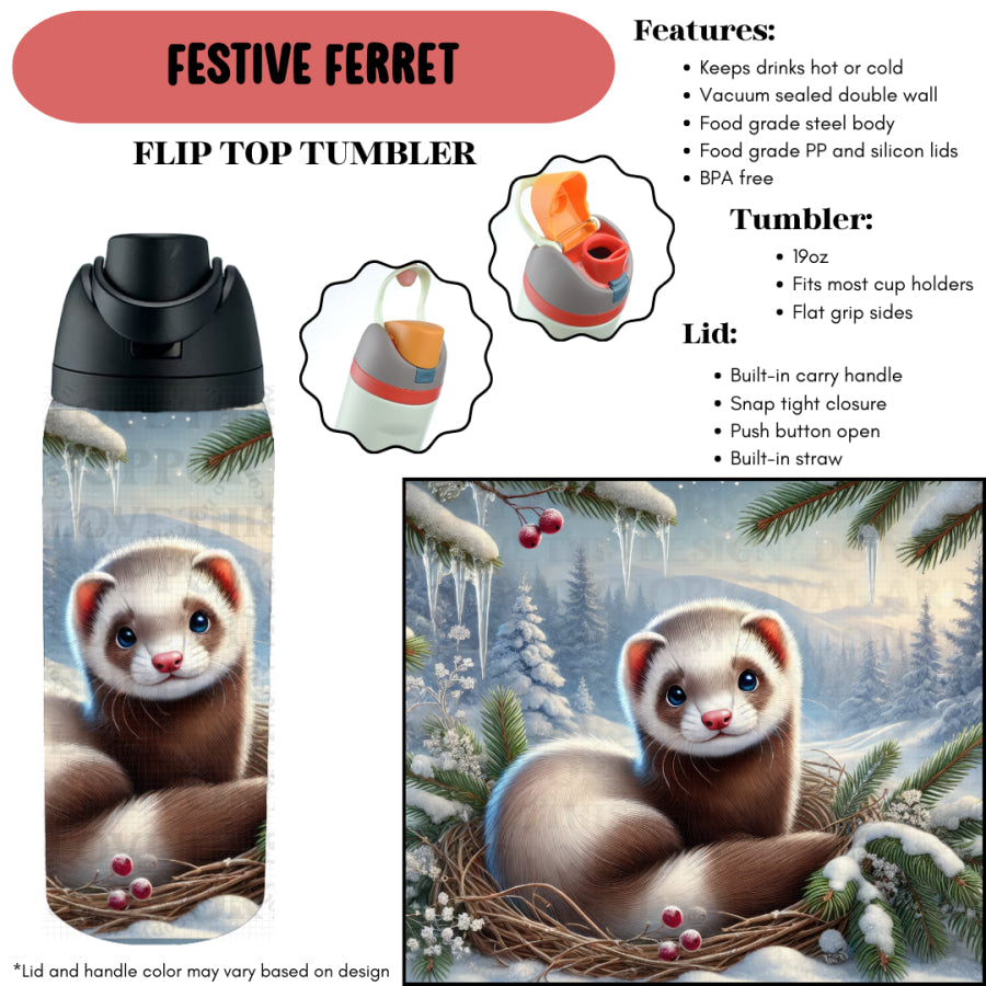 Preorder Custom Flip Top Tumblers - Closes 18 Sep - ETA mid Jan 2026 Tumbler