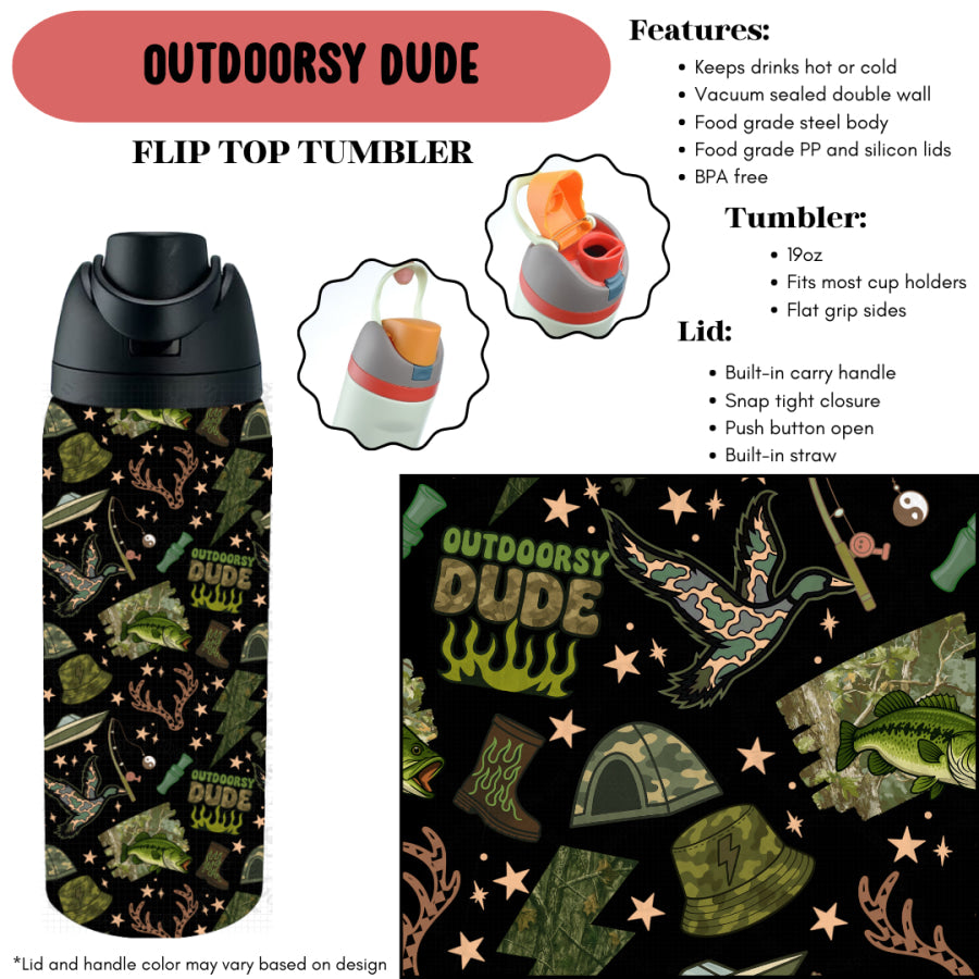 Preorder Custom Flip Top Tumblers - Closes 18 Sep - ETA mid Jan 2026 Tumbler