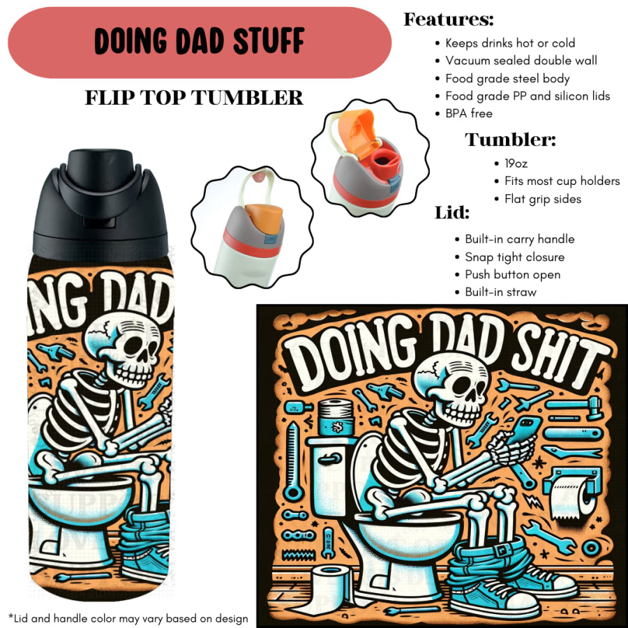 Preorder Custom Flip Top Tumblers - Closes 18 Sep - ETA mid Jan 2026 Tumbler