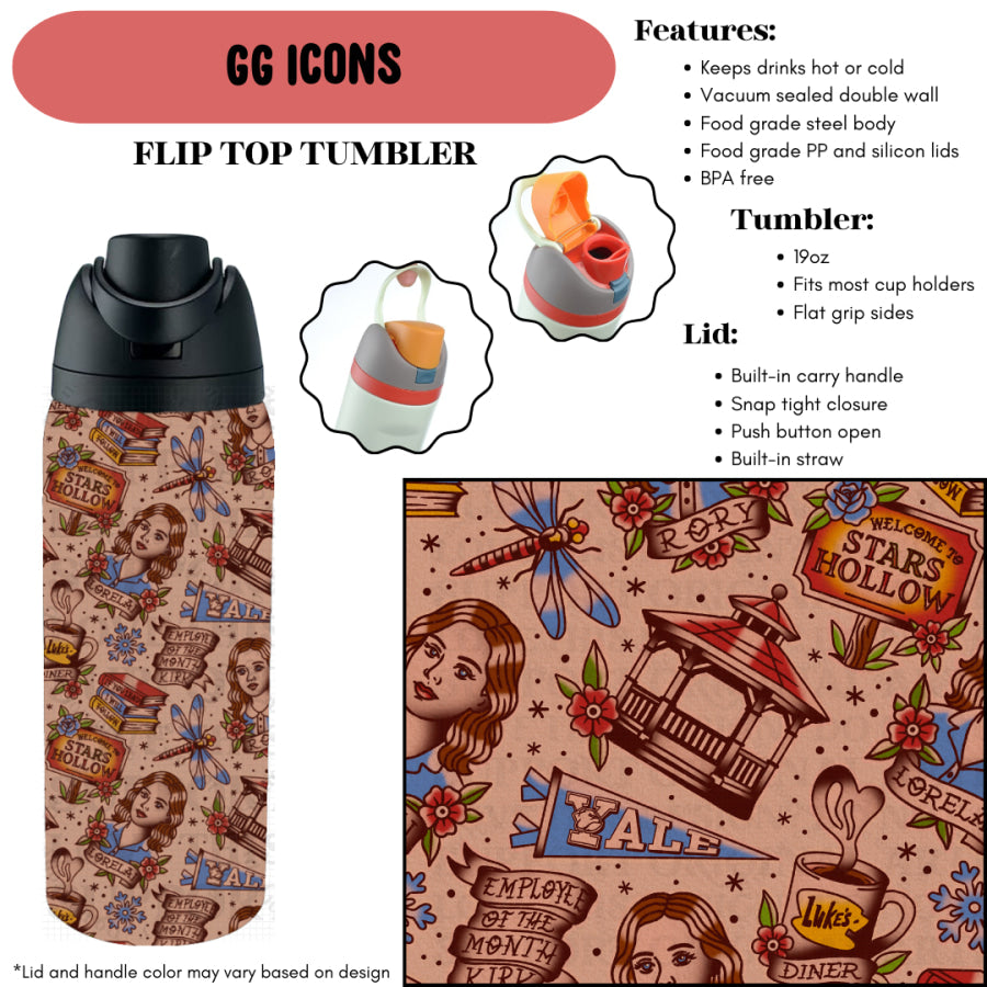 Preorder Custom Flip Top Tumblers - Closes 18 Sep - ETA mid Jan 2026 Tumbler