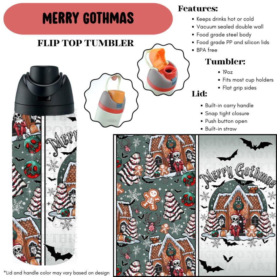 Preorder Custom Flip Top Tumblers - Closes 18 Sep - ETA mid Jan 2026 Tumbler