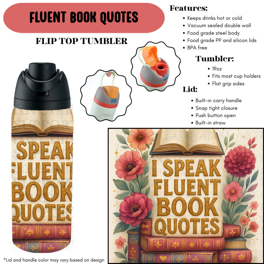 Preorder Custom Flip Top Tumblers - Closes 18 Sep - ETA mid Jan 2026 Tumbler