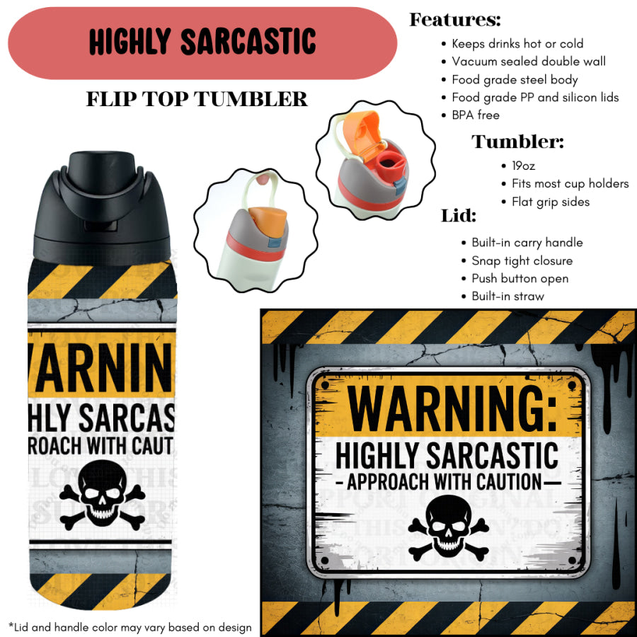 Preorder Custom Flip Top Tumblers - Closes 18 Sep - ETA mid Jan 2026 Tumbler