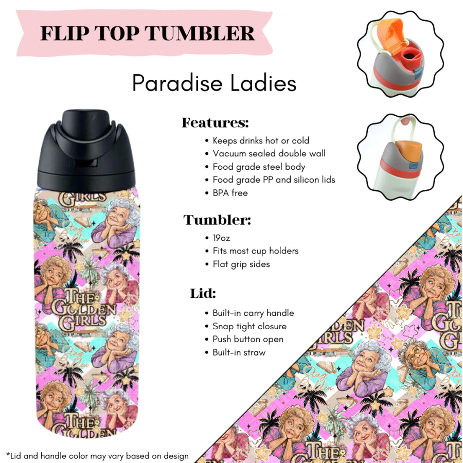 Preorder Custom Flip Top Tumblers - Closes 20 Mar - ETA mid Jul 2025 Tumbler