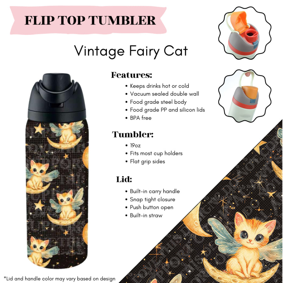 Preorder Custom Flip Top Tumblers - Closes 20 Mar - ETA mid Jul 2025 Tumbler