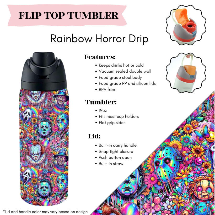 Preorder Custom Flip Top Tumblers - Closes 20 Mar - ETA mid Jul 2025 Tumbler