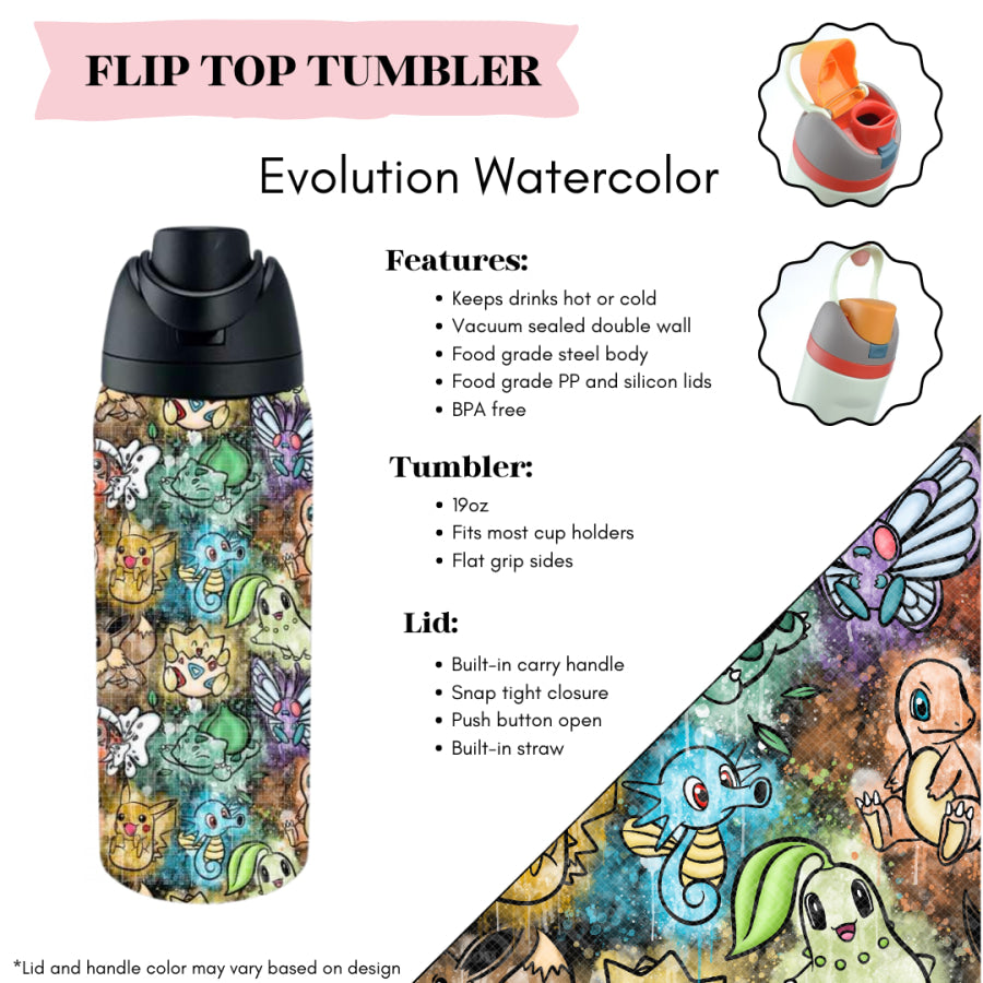 Preorder Custom Flip Top Tumblers - Closes 20 Mar - ETA mid Jul 2025 Tumbler