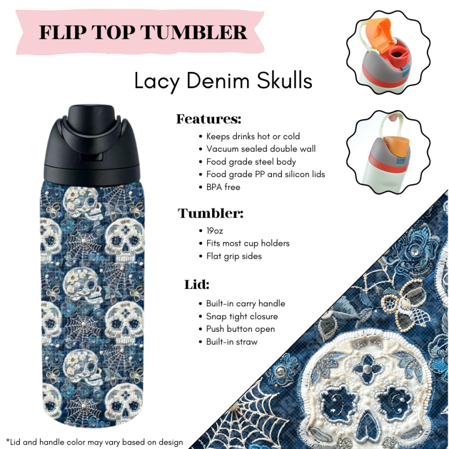 Preorder Custom Flip Top Tumblers - Closes 20 Mar - ETA mid Jul 2025 Tumbler