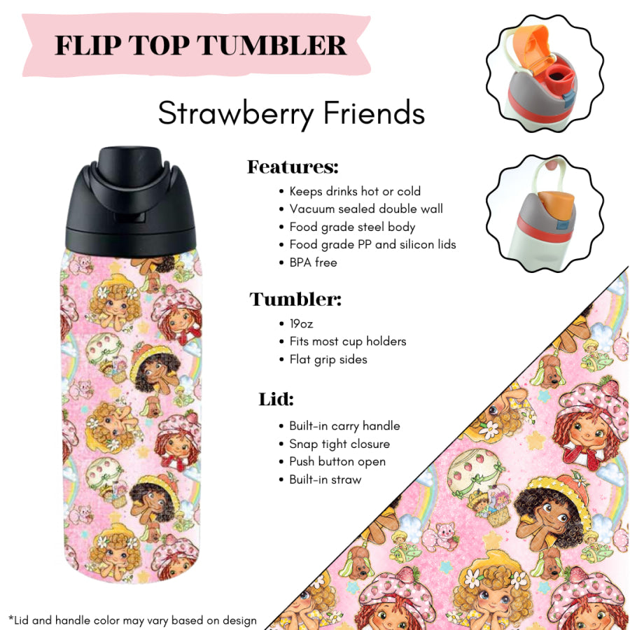 Preorder Custom Flip Top Tumblers - Closes 20 Mar - ETA mid Jul 2025 Tumbler