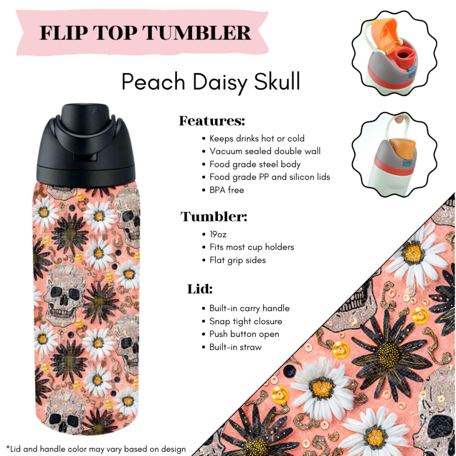 Preorder Custom Flip Top Tumblers - Closes 20 Mar - ETA mid Jul 2025 Tumbler