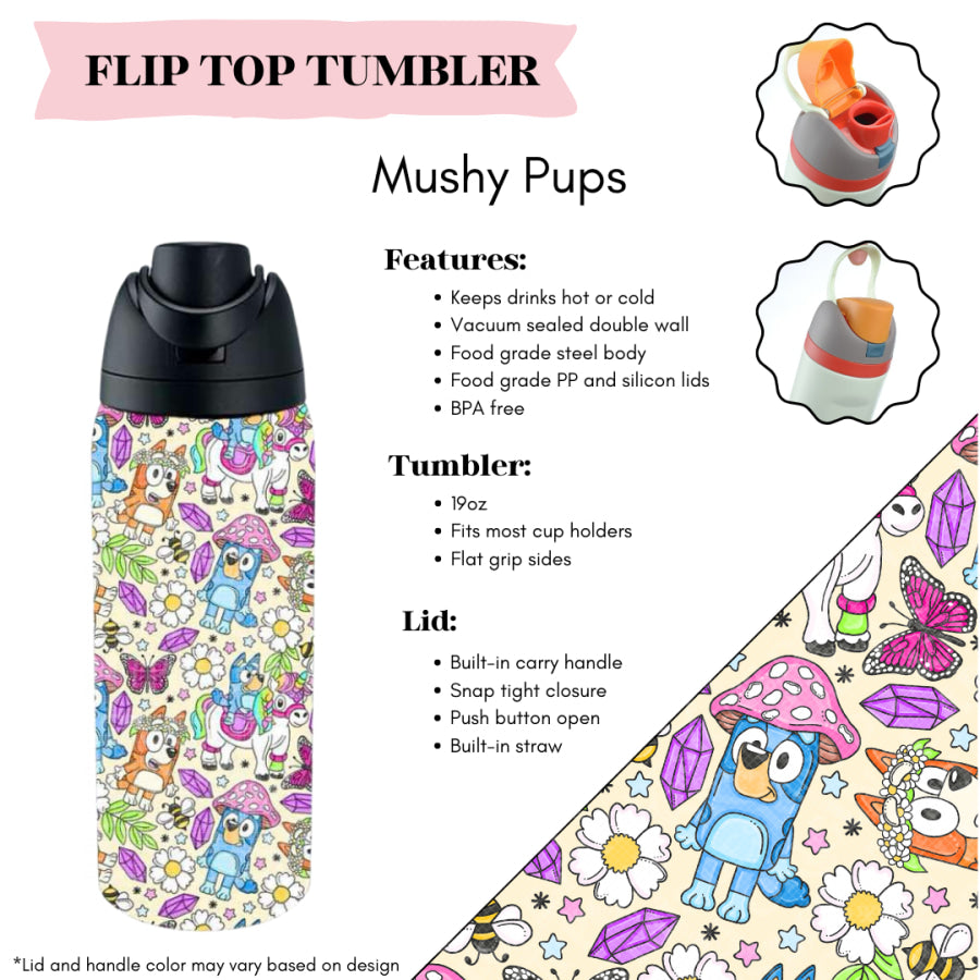 Preorder Custom Flip Top Tumblers - Closes 20 Mar - ETA mid Jul 2025 Tumbler