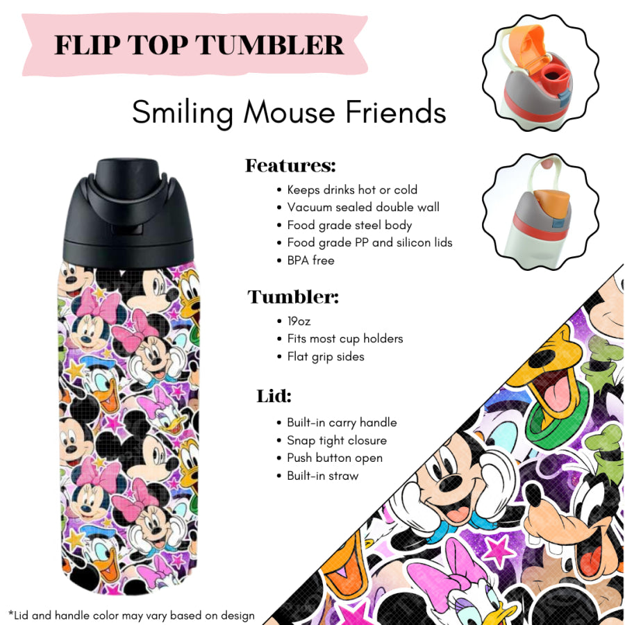 Preorder Custom Flip Top Tumblers - Closes 20 Mar - ETA mid Jul 2025 Tumbler