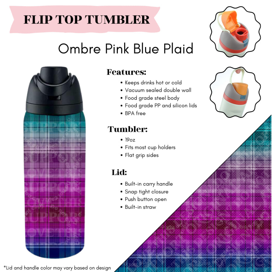 Preorder Custom Flip Top Tumblers - Closes 20 Mar - ETA mid Jul 2025 Tumbler