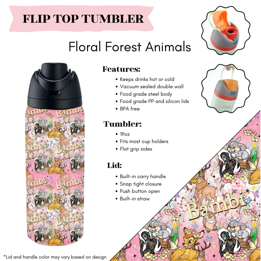 Preorder Custom Flip Top Tumblers - Closes 20 Mar - ETA mid Jul 2025 Tumbler