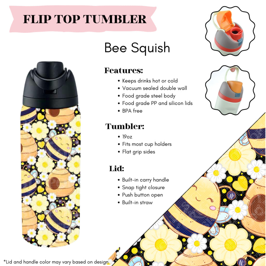 Preorder Custom Flip Top Tumblers - Closes 20 Mar - ETA mid Jul 2025 Tumbler