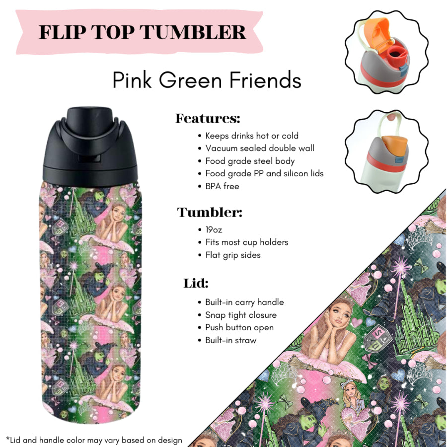 Preorder Custom Flip Top Tumblers - Closes 20 Mar - ETA mid Jul 2025 Tumbler