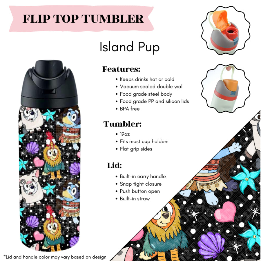 Preorder Custom Flip Top Tumblers - Closes 20 Mar - ETA mid Jul 2025 Tumbler