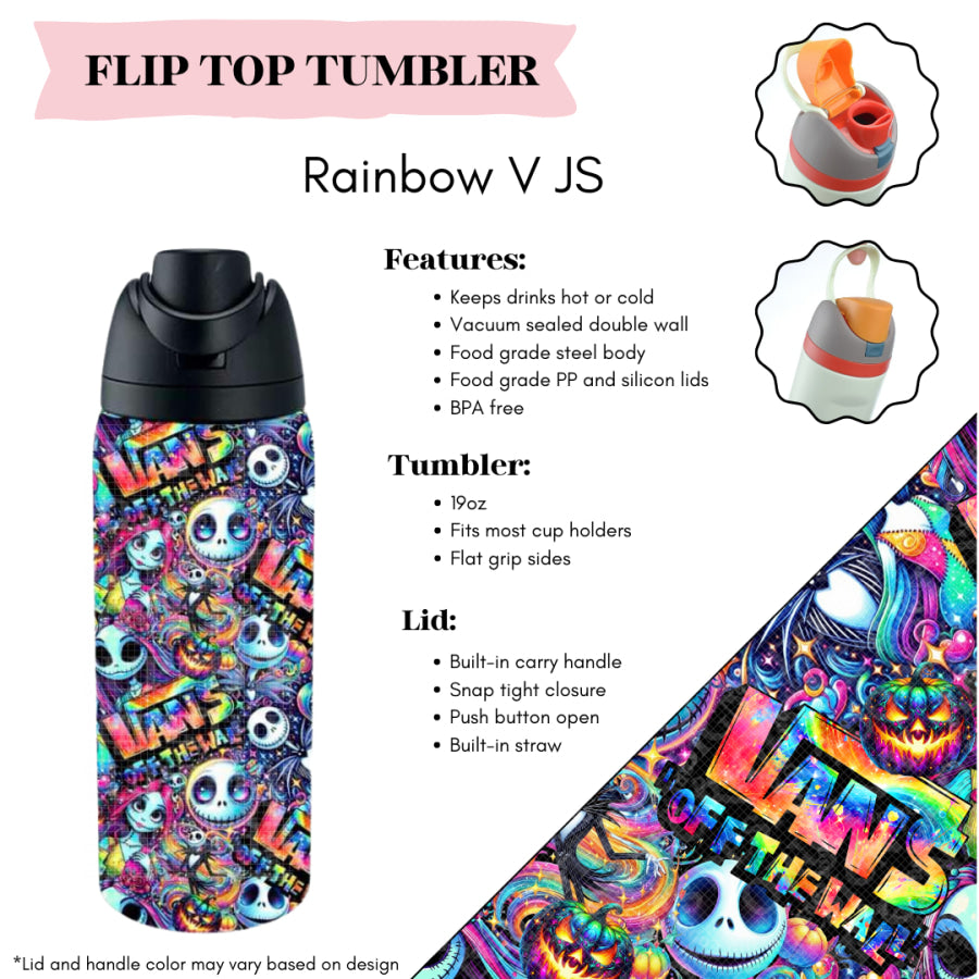 Preorder Custom Flip Top Tumblers - Closes 20 Mar - ETA mid Jul 2025 Tumbler