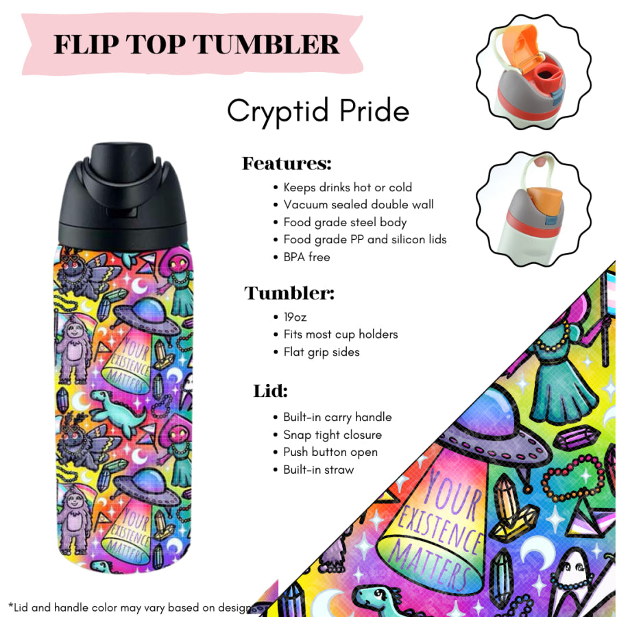 Preorder Custom Flip Top Tumblers - Closes 20 Mar - ETA mid Jul 2025 Tumbler