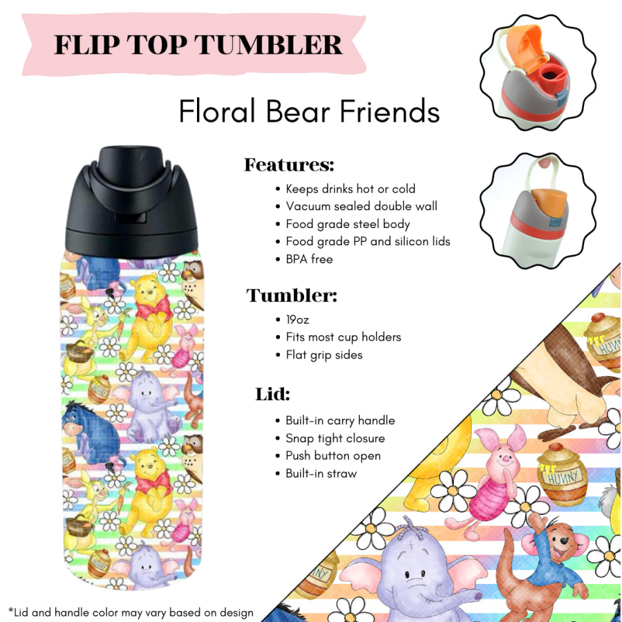 Preorder Custom Flip Top Tumblers - Closes 20 Mar - ETA mid Jul 2025 Tumbler