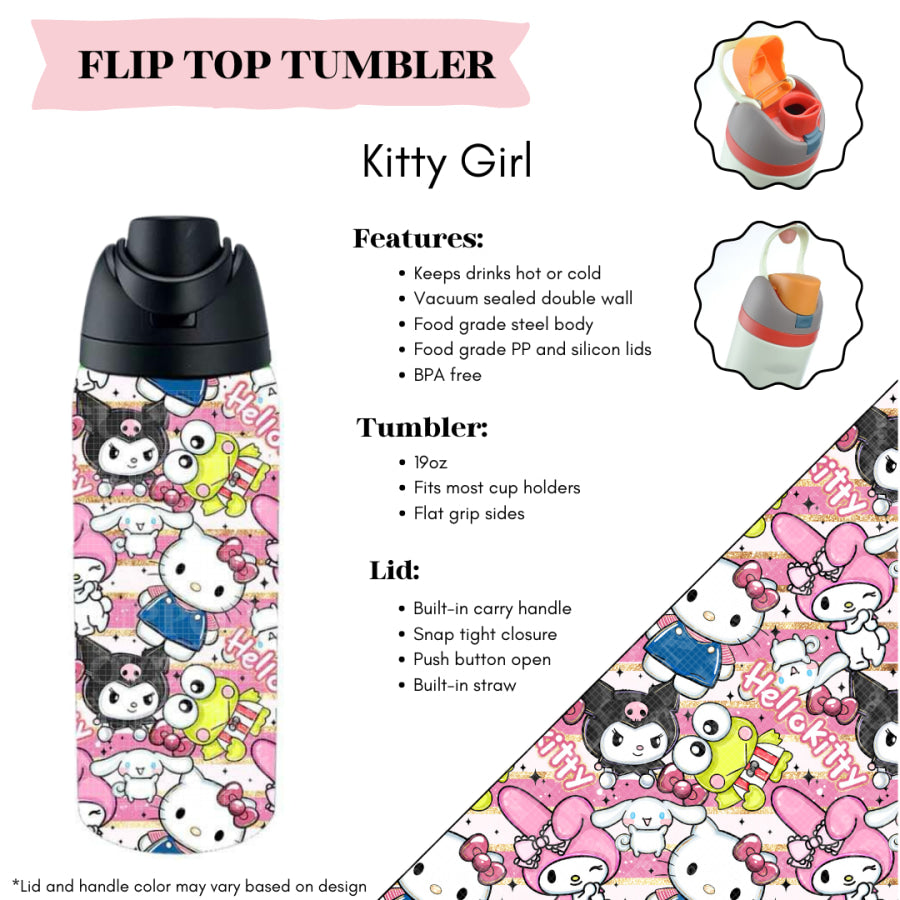 Preorder Custom Flip Top Tumblers - Closes 20 Mar - ETA mid Jul 2025 Tumbler