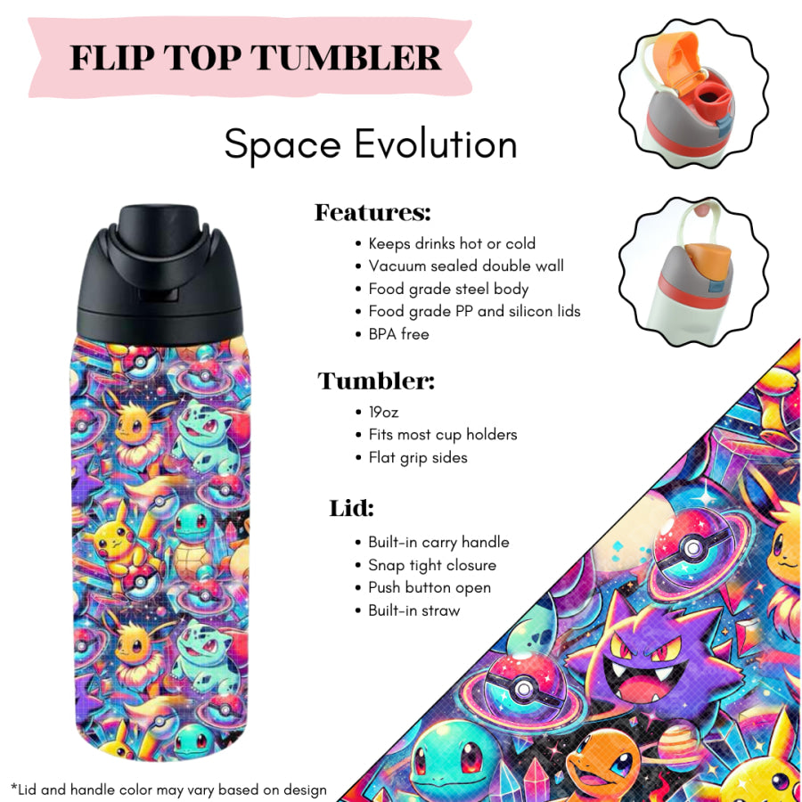 Preorder Custom Flip Top Tumblers - Closes 20 Mar - ETA mid Jul 2025 Tumbler