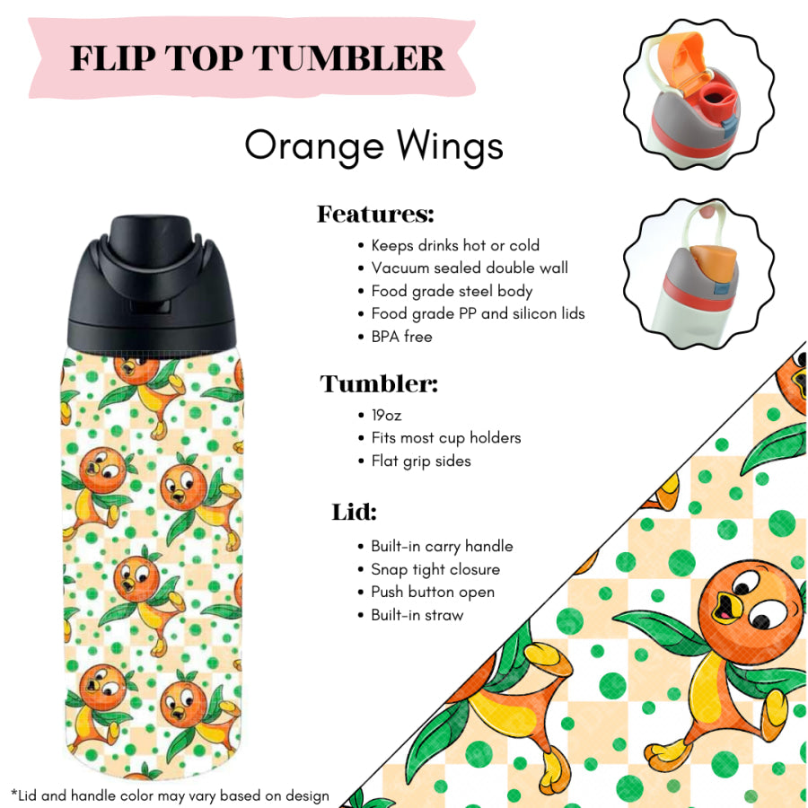 Preorder Custom Flip Top Tumblers - Closes 20 Mar - ETA mid Jul 2025 Tumbler