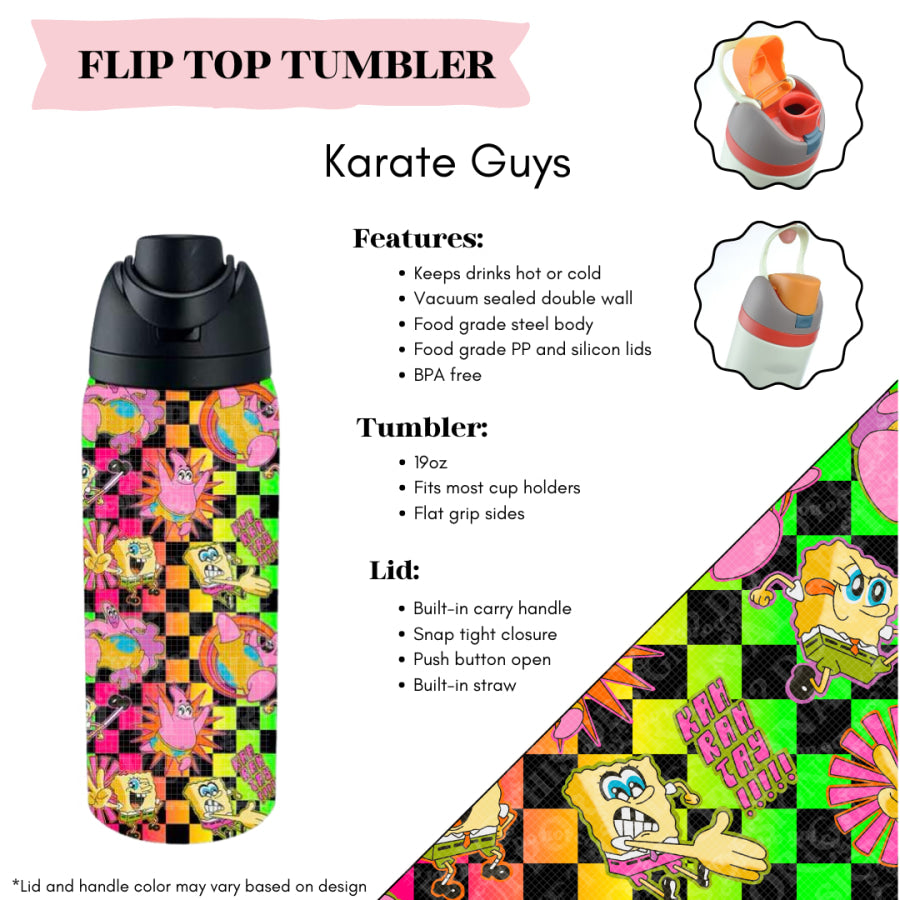 Preorder Custom Flip Top Tumblers - Closes 20 Mar - ETA mid Jul 2025 Tumbler