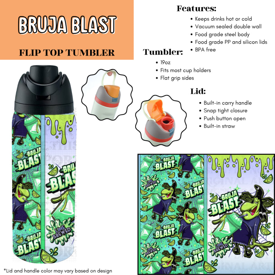 Preorder Custom Flip Top Tumblers - Closes 7 Jul - ETA late Oct 2025 Tumbler