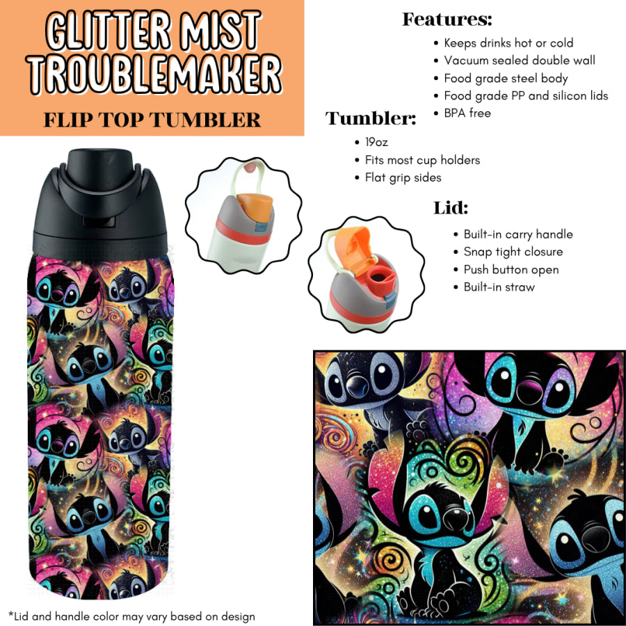 Preorder Custom Flip Top Tumblers - Closes 7 Jul - ETA late Oct 2025 Tumbler