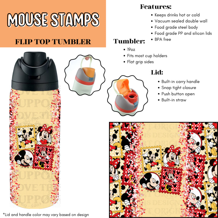 Preorder Custom Flip Top Tumblers - Closes 7 Jul - ETA late Oct 2025 Tumbler