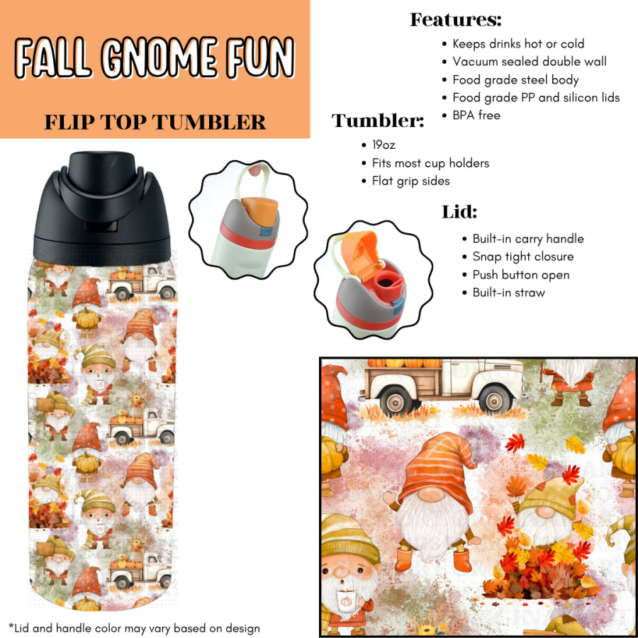 Preorder Custom Flip Top Tumblers - Closes 7 Jul - ETA late Oct 2025 Tumbler