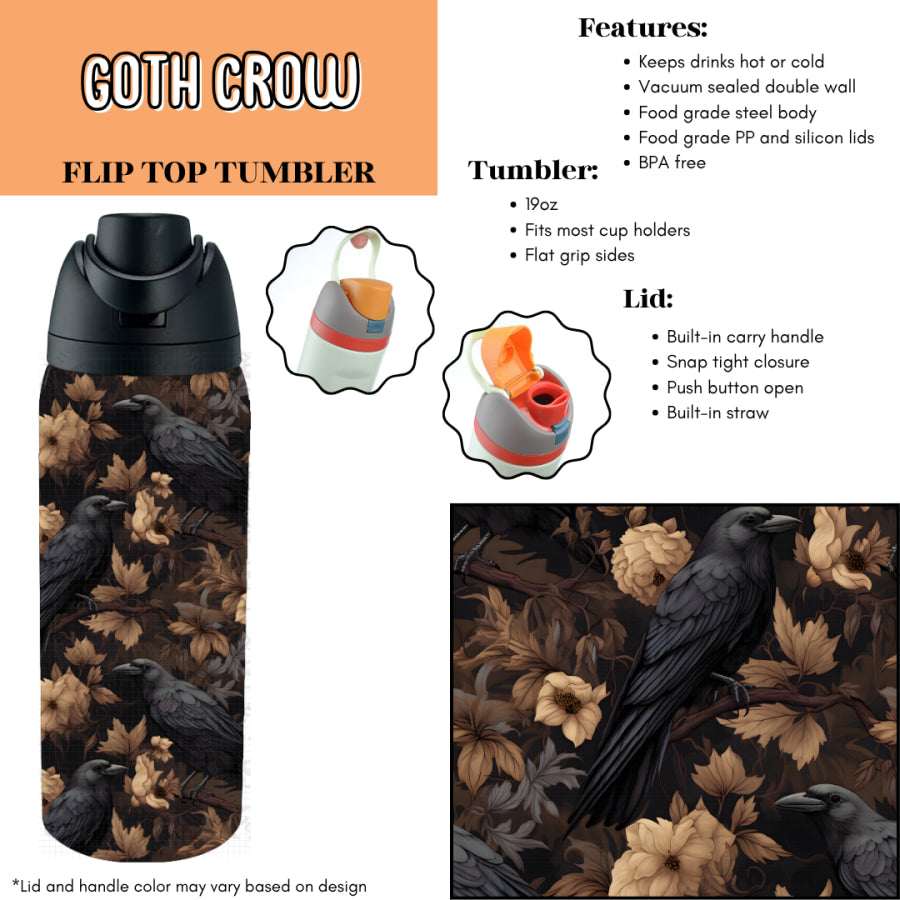 Preorder Custom Flip Top Tumblers - Closes 7 Jul - ETA late Oct 2025 Tumbler