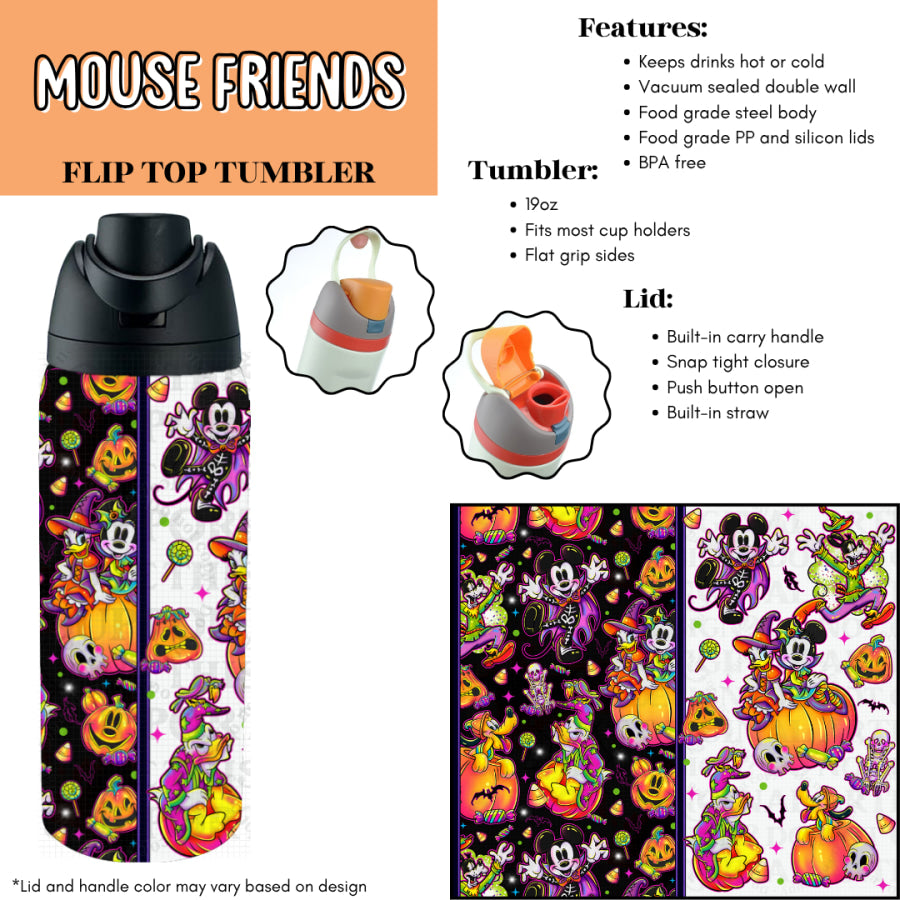 Preorder Custom Flip Top Tumblers - Closes 7 Jul - ETA late Oct 2025 Tumbler