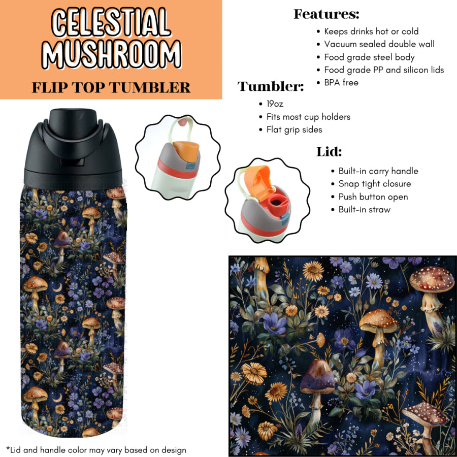 Preorder Custom Flip Top Tumblers - Closes 7 Jul - ETA late Oct 2025 Tumbler