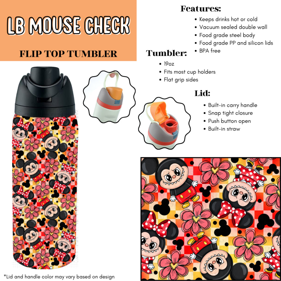 Preorder Custom Flip Top Tumblers - Closes 7 Jul - ETA late Oct 2025 Tumbler