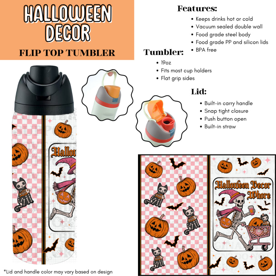 Preorder Custom Flip Top Tumblers - Closes 7 Jul - ETA late Oct 2025 Tumbler