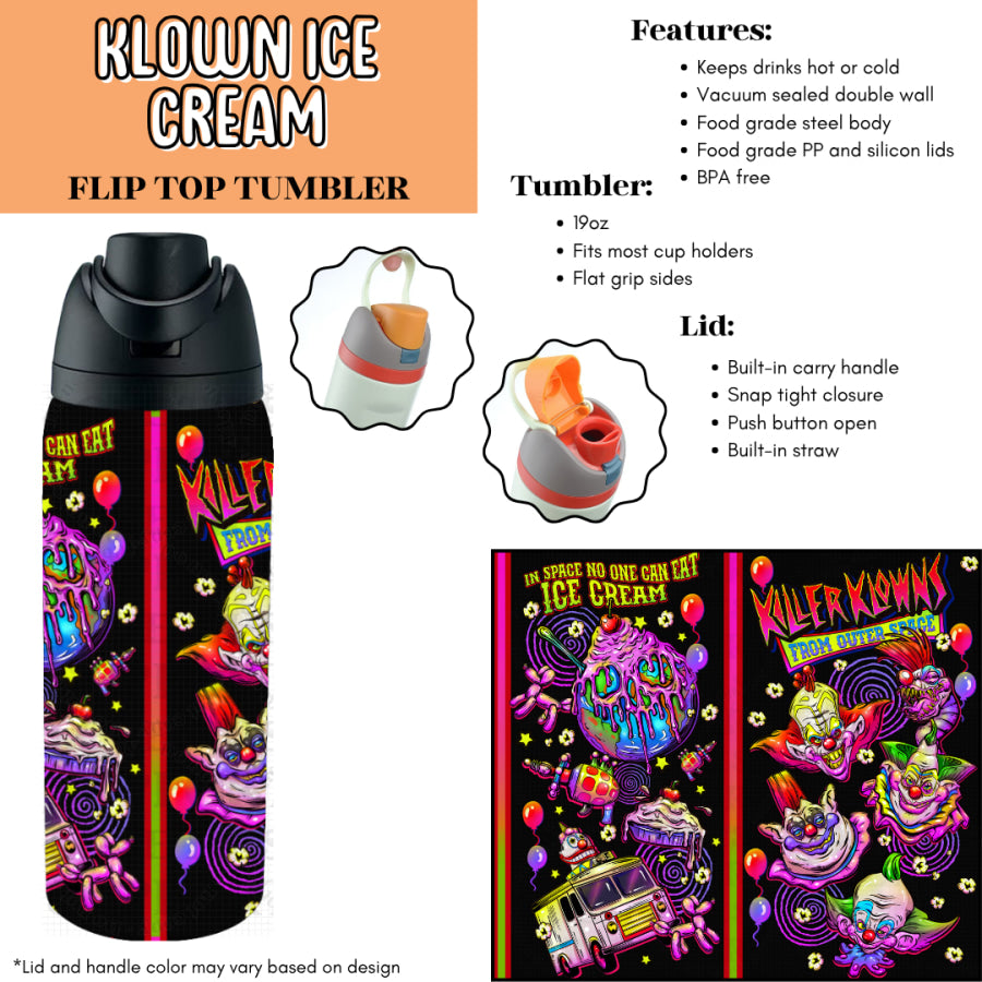 Preorder Custom Flip Top Tumblers - Closes 7 Jul - ETA late Oct 2025 Tumbler