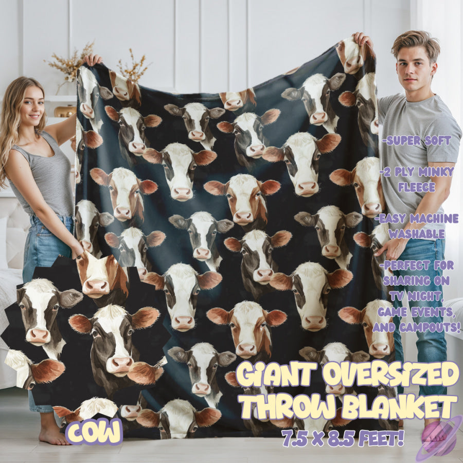 PREORDER Custom Giant Oversized Blankets - Closes 4 Mar - ETA mid Jun 2025 Blankets