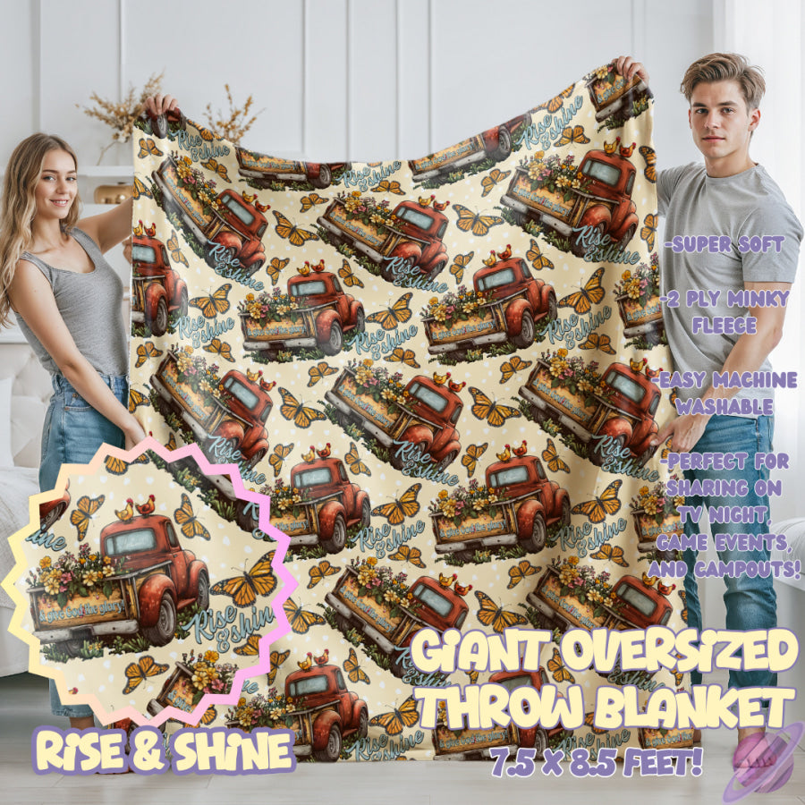 PREORDER Custom Giant Oversized Blankets - Closes 4 Mar - ETA mid Jun 2025 Blankets