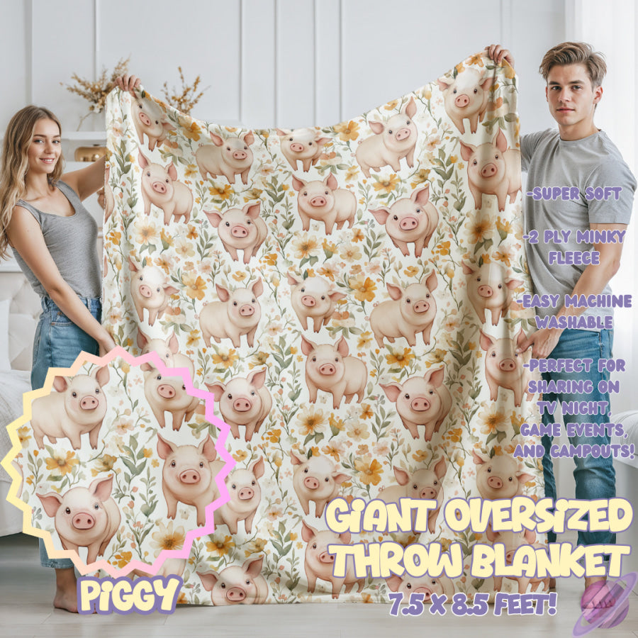 PREORDER Custom Giant Oversized Blankets - Closes 4 Mar - ETA mid Jun 2025 Blankets