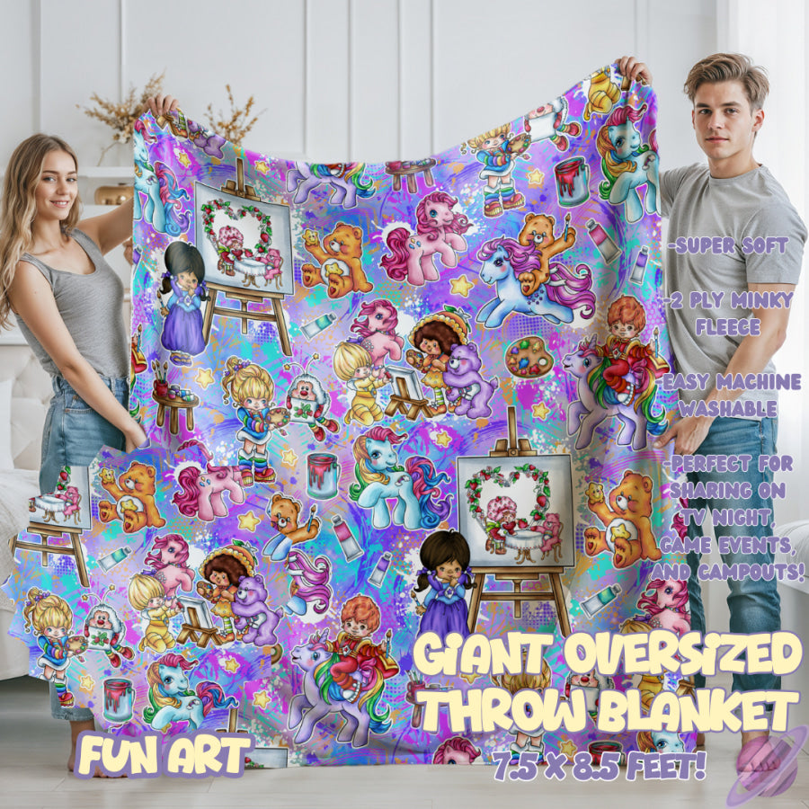 PREORDER Custom Giant Oversized Blankets - Closes 4 Mar - ETA mid Jun 2025 Blankets