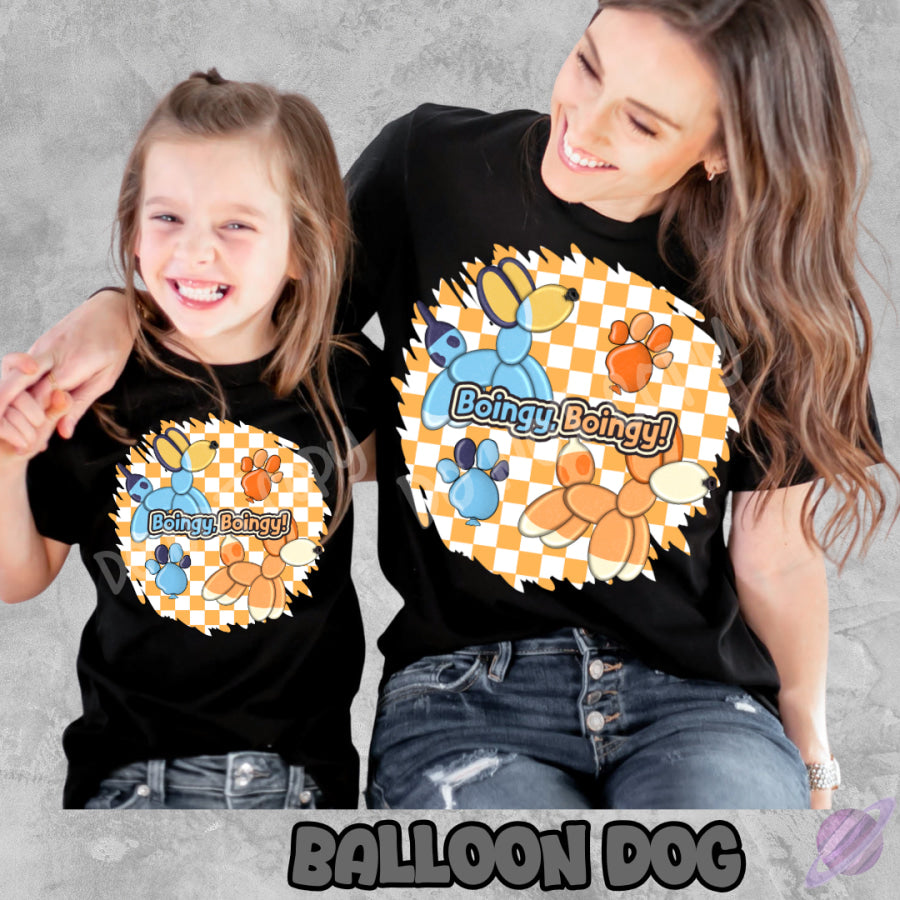 PREORDER Custom Graphic Tops - Balloon Dog - Closes 29 Mar - ETA late Jun 2025 T Shirts