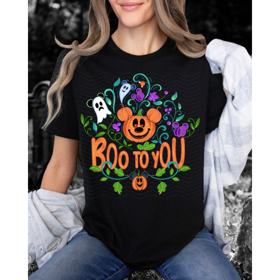 PREORDER Custom Graphic Tops - Boo To You - Closes 2 Jul - ETA mid Oct 2025 T Shirts