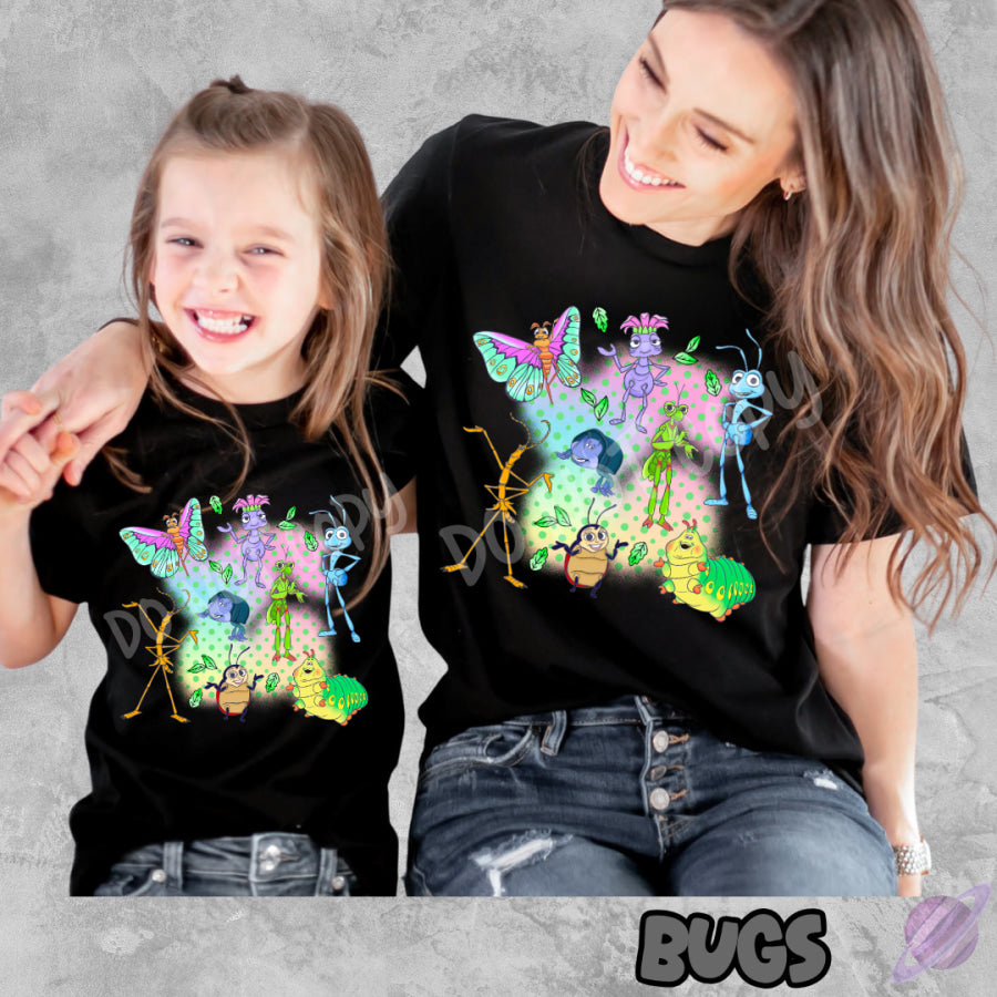 PREORDER Custom Graphic Tops - Bugs - Closes 29 Mar - ETA late Jun 2025 T Shirts