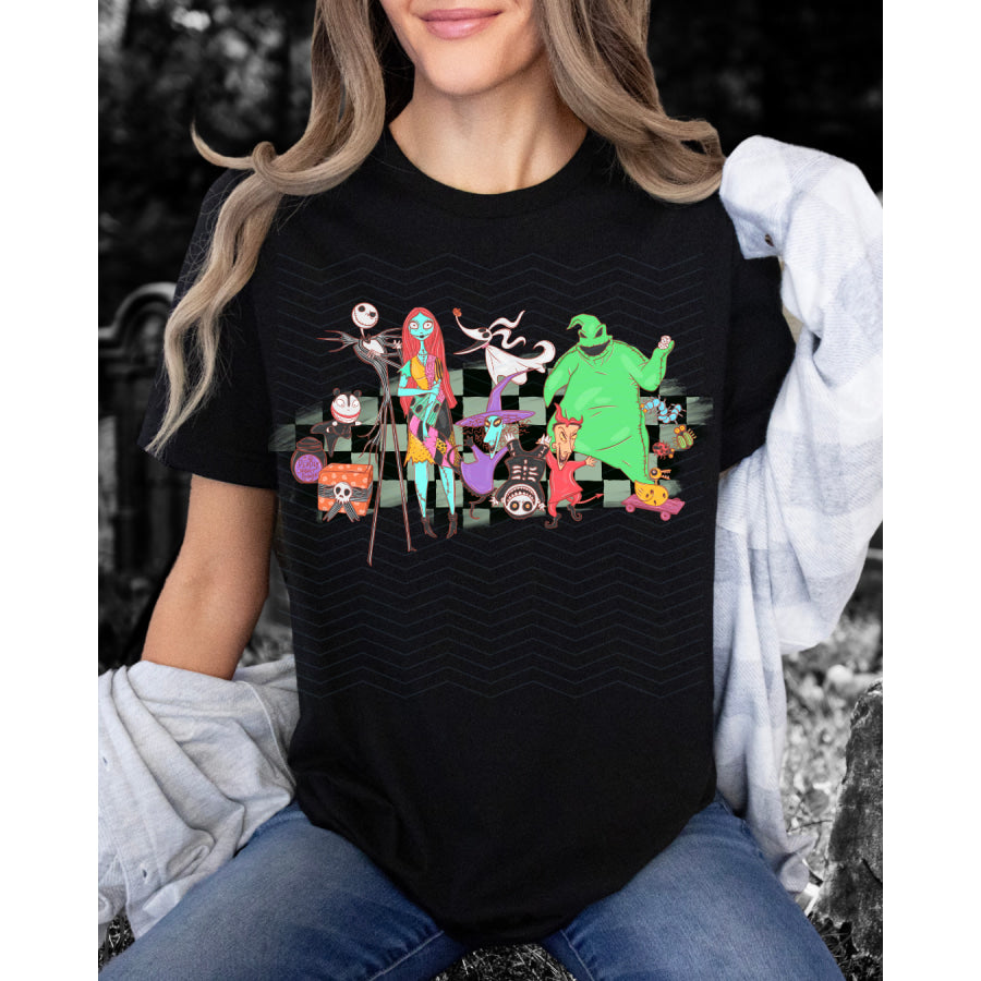 PREORDER Custom Graphic Tops - Checker NBC - Closes 2 Jul - ETA mid Oct 2025 T Shirts