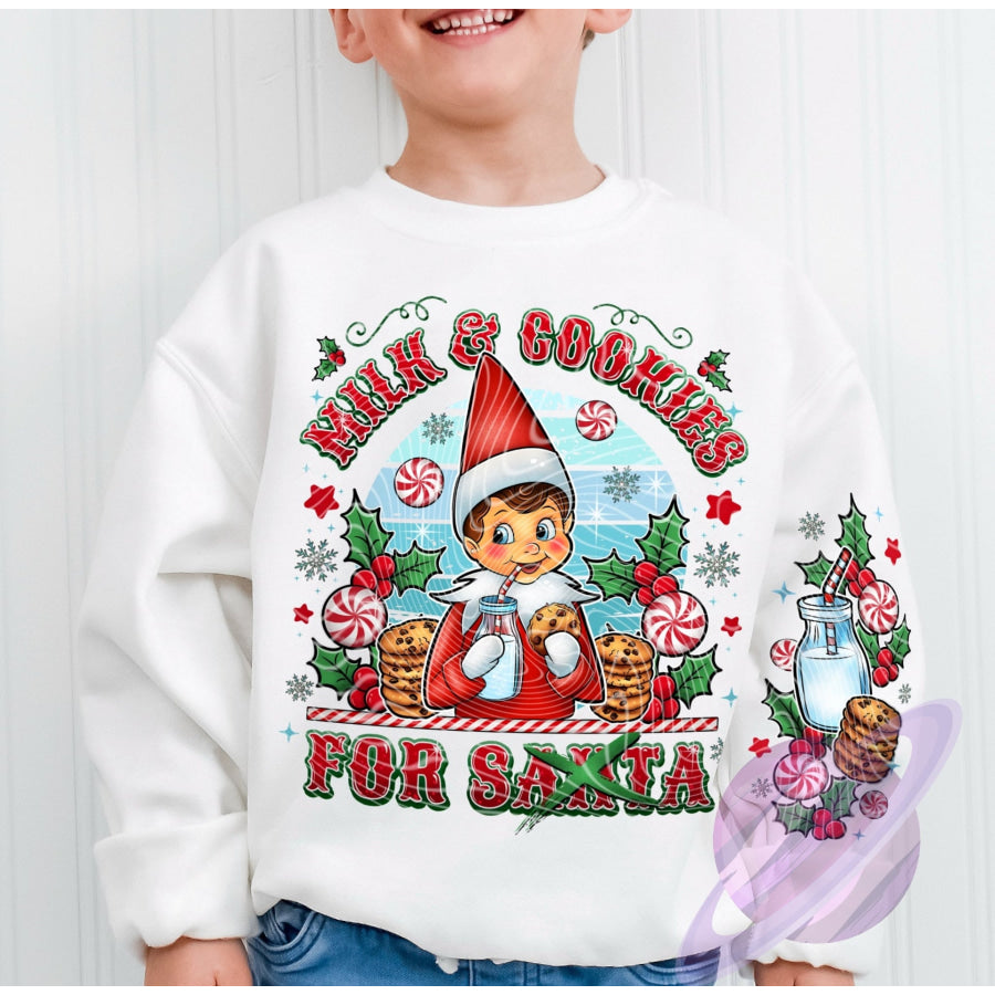 PREORDER Custom Graphic Tops - Cookie Elf - ETA 3-4 Weeks T Shirts