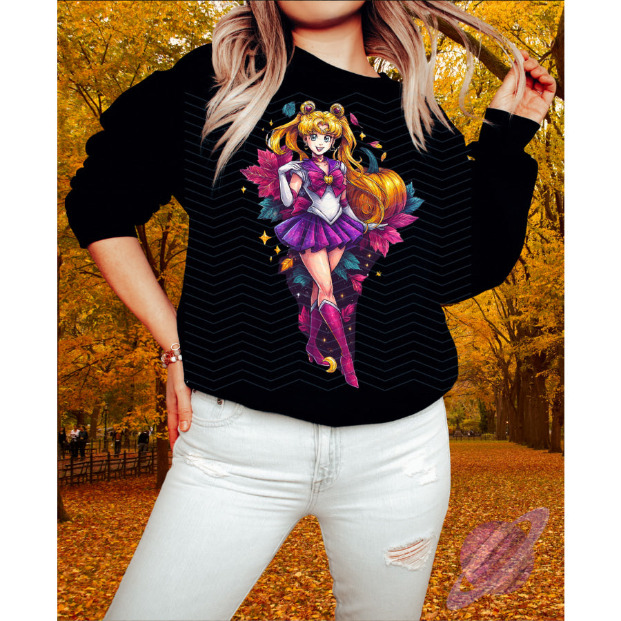 PREORDER Custom Graphic Tops - Fall Moon - ETA 3-4 Weeks T Shirts